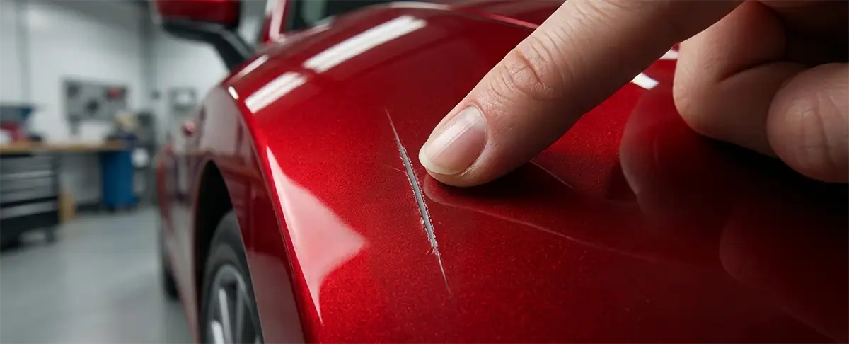 How to Fix a Deep Car Scratch at Home – Step by Step Image